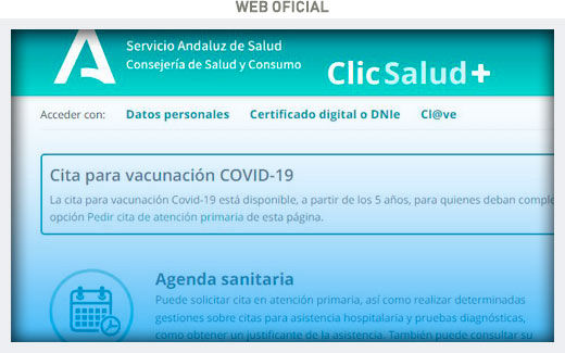 Pedir cita previa médico Junta de andalucía